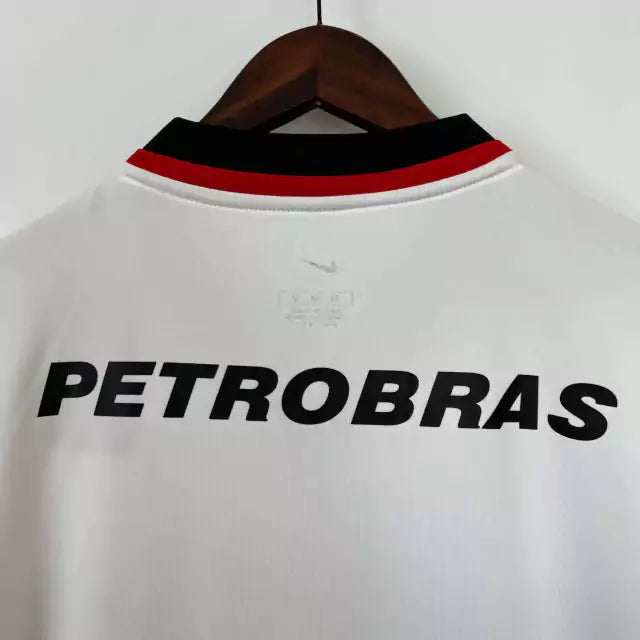 Retrô - Camisa Flamengo II 2001 Torcedor Nike Masculina - Branca