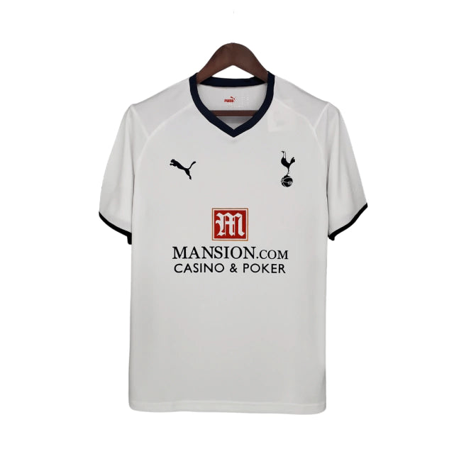 Retrô - Camisa Tottenham I 08/09 Masculina Puma Torcedor - Branca