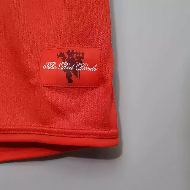 Retrô  - Camisa Manchester United I 07/08 Torcedor Nike Masculina - Vermelha