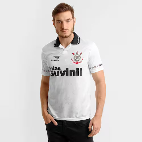 Retrô  - Camisa Corinthians Home 1995/96 Suvinil