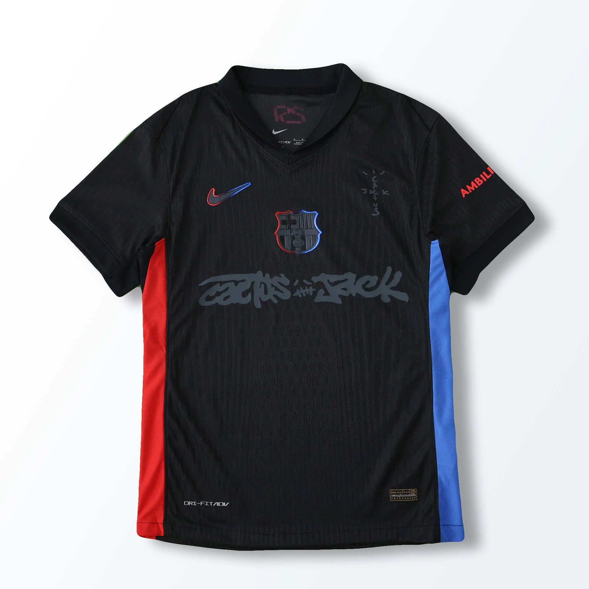 Camisa Barcelona Edição Travis Scott Preta - Away 24/25