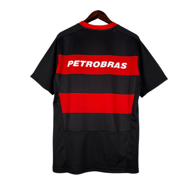 Retrô - Flamengo I 2006 Torcedor Nike Masculina - Vermelho e preto
