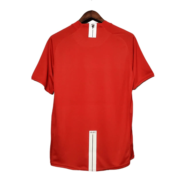 Retrô  - Camisa Manchester United I 07/08 Torcedor Nike Masculina - Vermelha