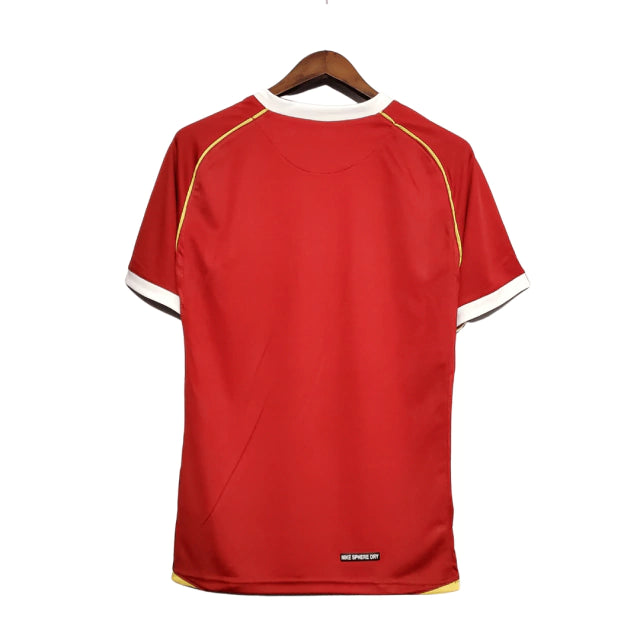 Retrô  - Camisa Manchester United I 06/07 Torcedor Nike Masculina - Vermelha