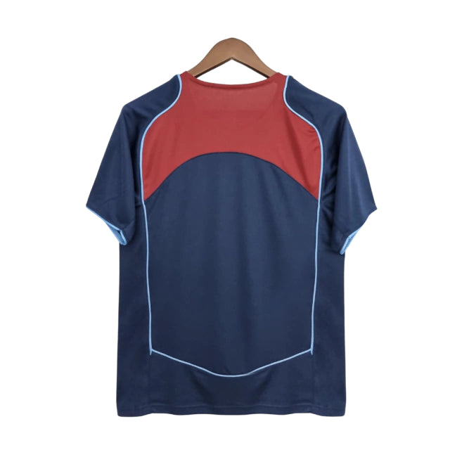 Retrô  - Camisa Atlético de Madrid Away 04/05 Torcedor Nike Masculina - Azul