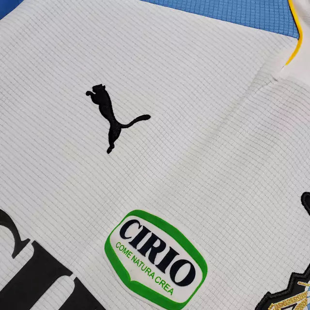 Retrô - Camisa Lazio II 00/01 Torcedor Puma Masculina - Branca