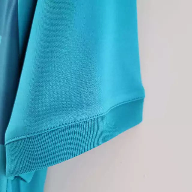 Retrô  - Camisa Real Madrid 17/18 Torcedor Adidas Masculina - Azul