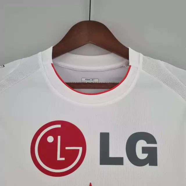 Retrô - Camisa São Paulo I 2006 Torcedor Reebok Masculina - Branco e Vermelho
