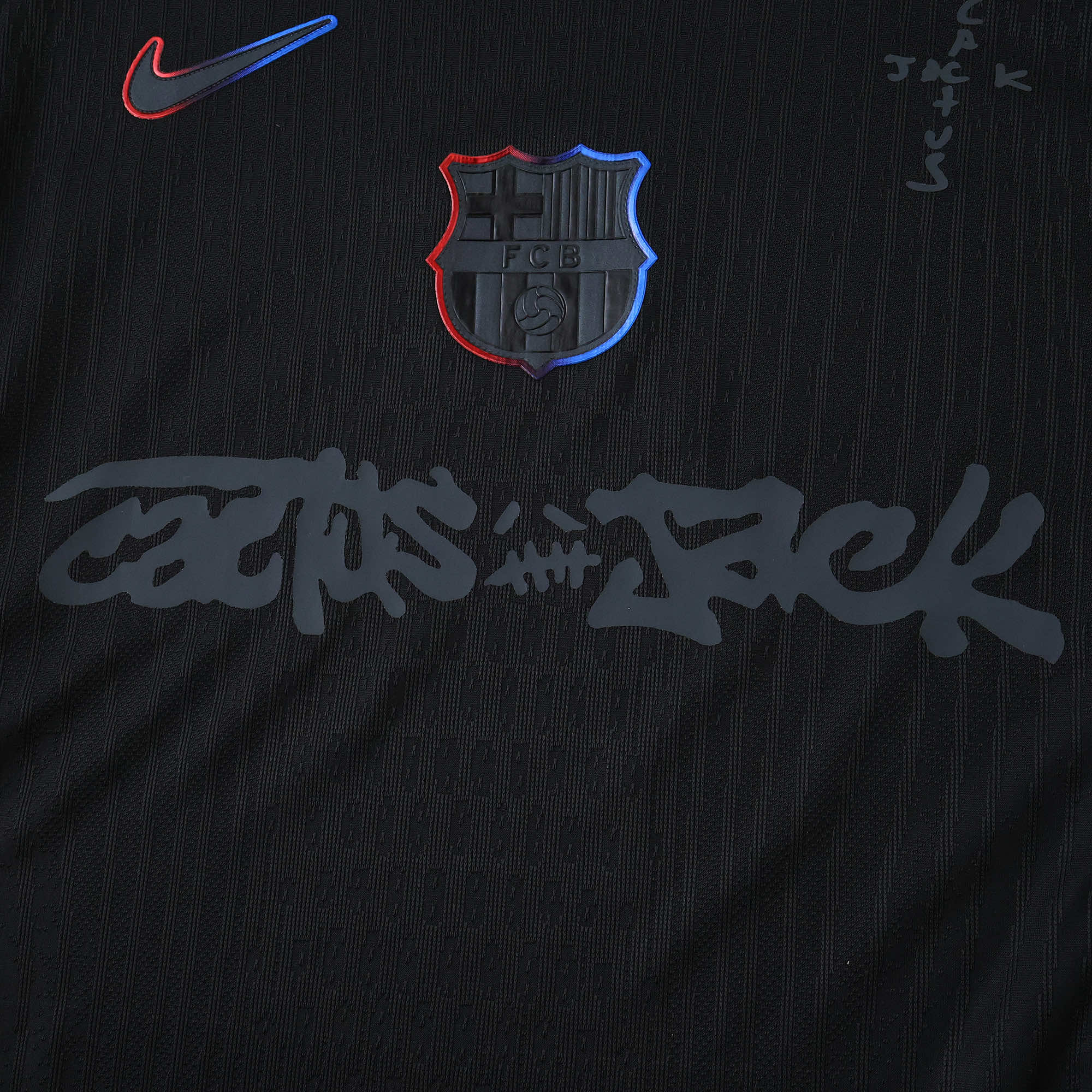Camisa Barcelona Edição Travis Scott Preta - Away 24/25