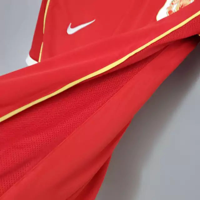 Retrô  - Camisa Manchester United I 06/07 Torcedor Nike Masculina - Vermelha