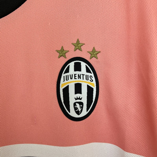 Retrô  - Camisa Juventus Reserva 2015/16 Manga Longa