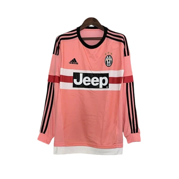 Retrô  - Camisa Juventus Reserva 2015/16 Manga Longa