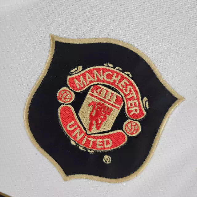 Retrô  - Camisa Manchester United II 06/07 Torcedor Nike Masculina - Branca