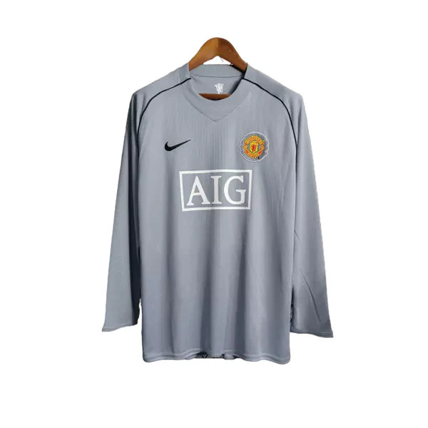 RETRÔ - MANCHESTER UNITED RETRÔ - GOLEIRO 2007/08 - MANGA LONGA