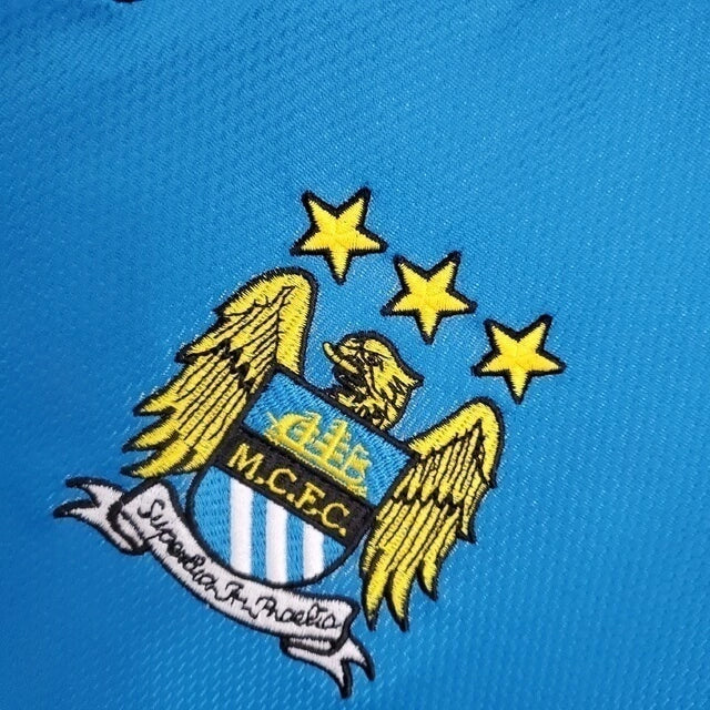 Retrô - Camisa Manchester City I Retrô 97/99 Torcedor Masculina - Azul