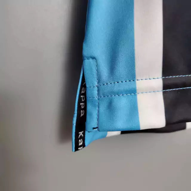 Retrô  - Camisa Grêmio I 2000 Torcedor Kappa Masculina - Azul