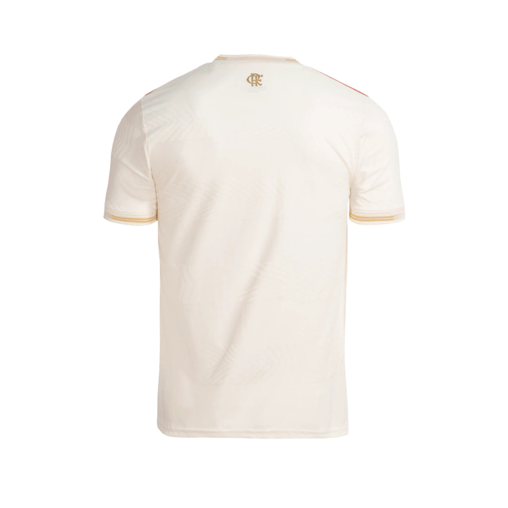 Camisa Flamengo III 2025/2026 Versão torcedor Masculino OFF-WHITE